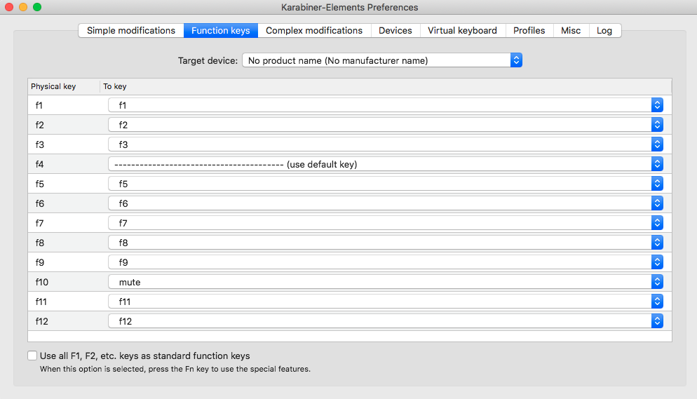 karabiner elements mouse scroll